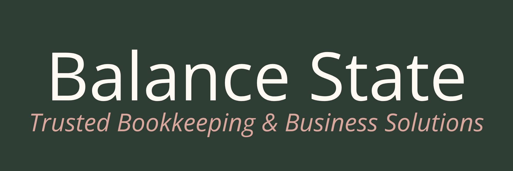 Balance State Bookkeeping