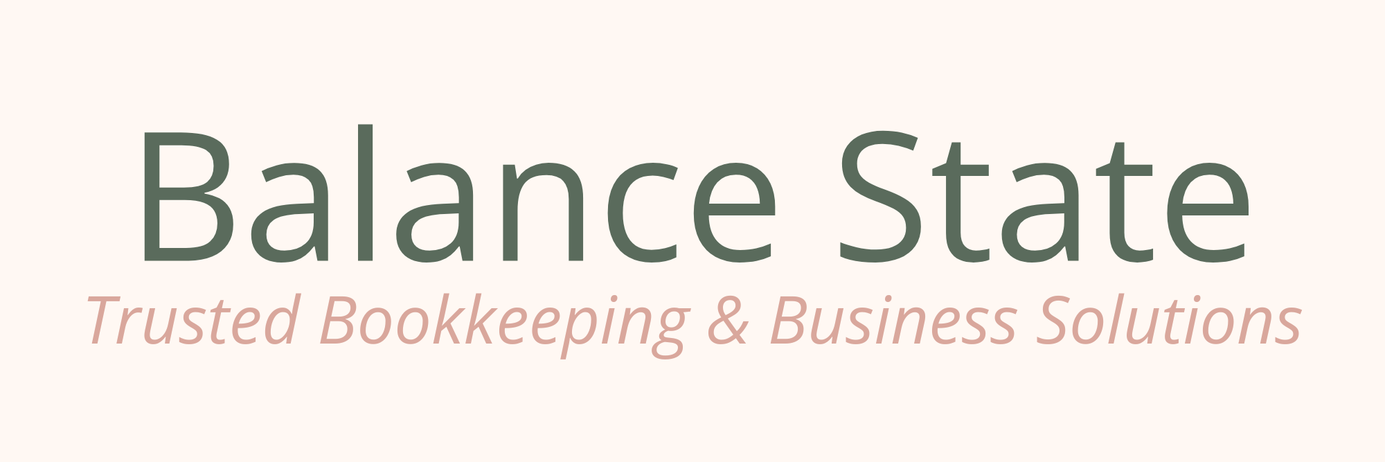 Balance State - Trusted Bookkeeping & Business Solutions